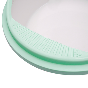 Caja de Arena para Gatos de Plástico Duradera y Ecológica con Diseño Inteligente y Fácil Limpieza, Capacidad de 20L, 40.5x37x18cm - Product Image 2