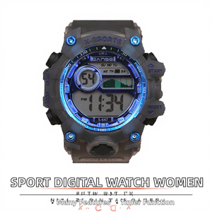 Montre de sport numérique multifonctionnelle <span class=keywords><strong>Sanse</strong></span> S-647T, marque de fabricant chinois, unisexe, résistante à l'eau, alarme, plongée - Product Image 2