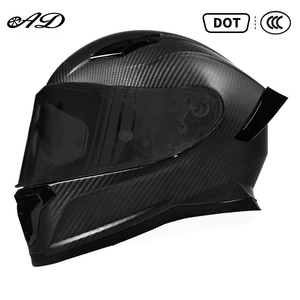 Produits phares : Casque de <span class=keywords><strong>moto</strong></span> intégral en fibre de carbone avec <span class=keywords><strong>masque</strong></span> de protection solaire <span class=keywords><strong>pour</strong></span> le visage, doublure en coton, vente en gros - Product Image 6