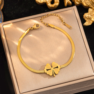 Pulsera de Acero de Titanio Estilo Coreano, Diseño Moderno y a la <span class=keywords><strong>Moda</strong></span>, Popular en Línea - Product Image 4