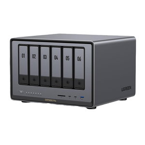 Nouveau NAS de bureau DXP6800Pro à 6 baies, processeur I5 1235u 10 cœurs, 8 Go de RAM DDR5, stockage réseau (sans disques) - Product Image 4