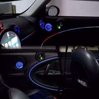 Lumière ambiante pour voiture, sortie d'air pour BMW MINI COUNTRYMAN 2011-2016, LED multicolores, nouvelle version améliorée, décoration intérieure