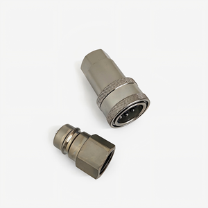 Componente de Sellado, Tapón para Juntas de Tubería, Acoplamiento Hidráulico Rápido, Acoplamiento Hidráulico de Desconexión Rápida, Serie KZE, Tipo de Doble Cierre - Product Image 6