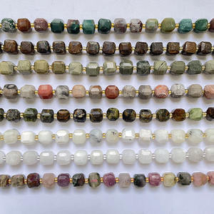 Nouveau 8MM Naturel Facettes Cube Pierre Perles Gemme Perle pour DIY Fabrication <span class=keywords><strong>de</strong></span> Bijoux 8mm 6mm - Product Image 5