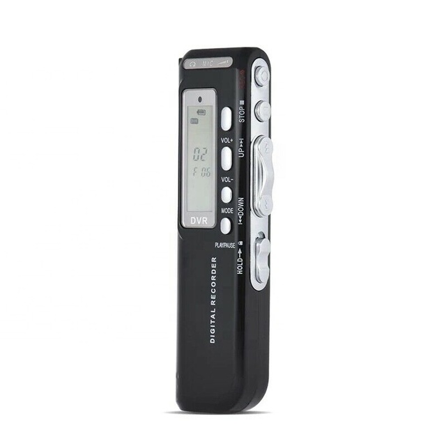 Professional 8GB Digital Audio Voice Recorder With Telephone Recording MP3 Noise Reduction Microphone for Lectures Meeting