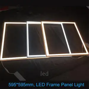 6000K 4000K 3000K wi-fi tuya RGB RGBW dimmable inteligente RGB RGBW 2x4 levou luz do painel de teto 60W SMD2835 LED