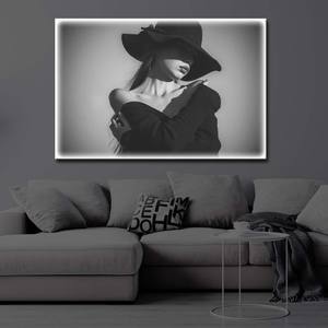 Peinture murale élégante pour femme, décoration intérieure, impression sur toile, peinture encadrée flottante, art mural sexy pour femme, produits de décoration intérieure - Product Image 6