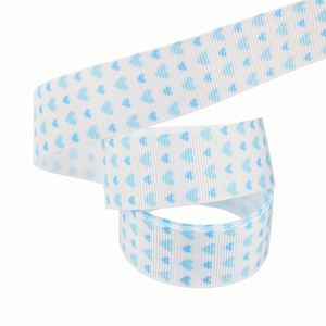 Ruban gros-grain bleu de haute qualité, motif bébé garçon, 2,2 cm x 10 yards, idéal pour les fêtes prénatales, les loisirs créatifs et les accessoires photo - Product Image 5