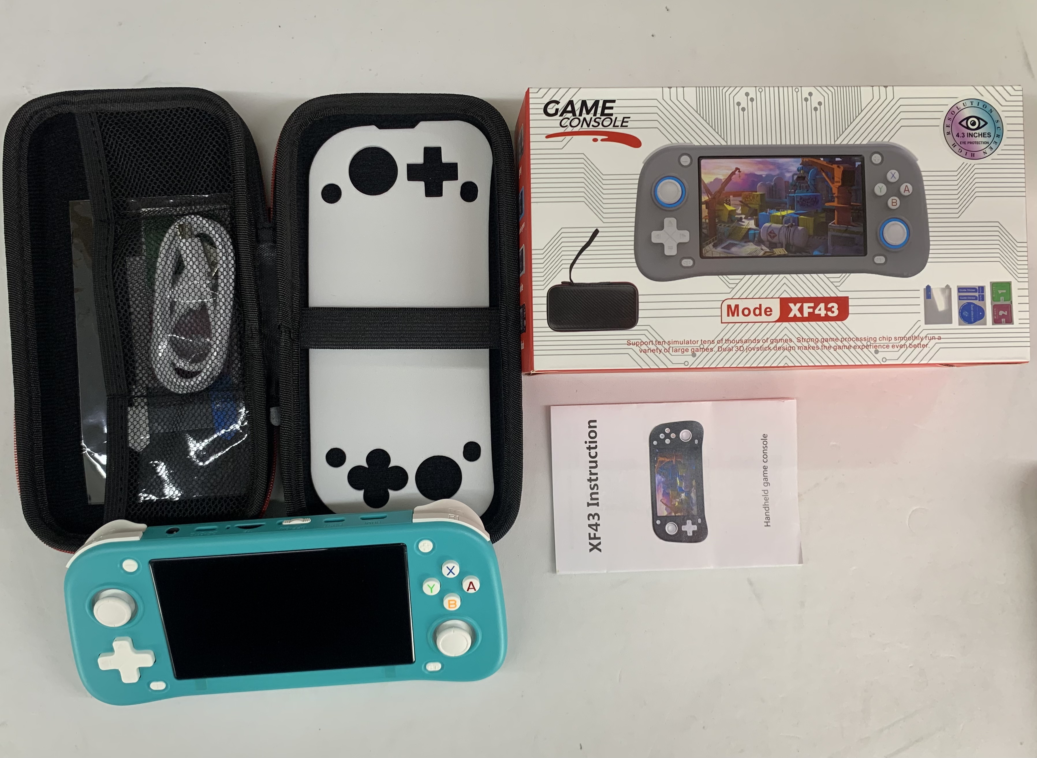 New 4.3-inch Large Screen Handheld Game Console XF43 Arcade PS1