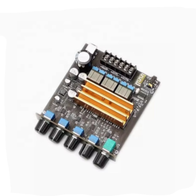 EParthub BT 5.0 Digital Power Amplifier Board Class D HIFI Fever 2.1 Channel 100W*2+200W High Power TPA3221