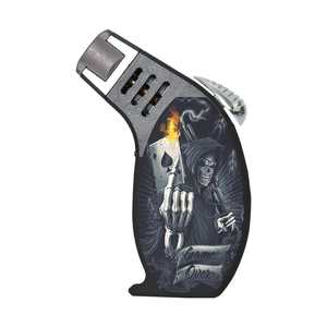 New Style <b>Butane</b> <b>Gas</b> <b>Refill</b> Custom Logos Powerful Slant Torch Lighter for Wholesale - Product Image 2