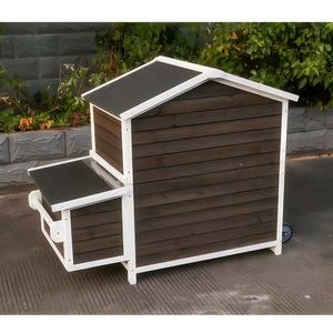 Grande cage à poules d'extérieur en bois à double étage, avec toit imperméable et anti-UV, isolée pour la chaleur, pour petites races, maison pour animaux de compagnie, tout usage - Product Image 3