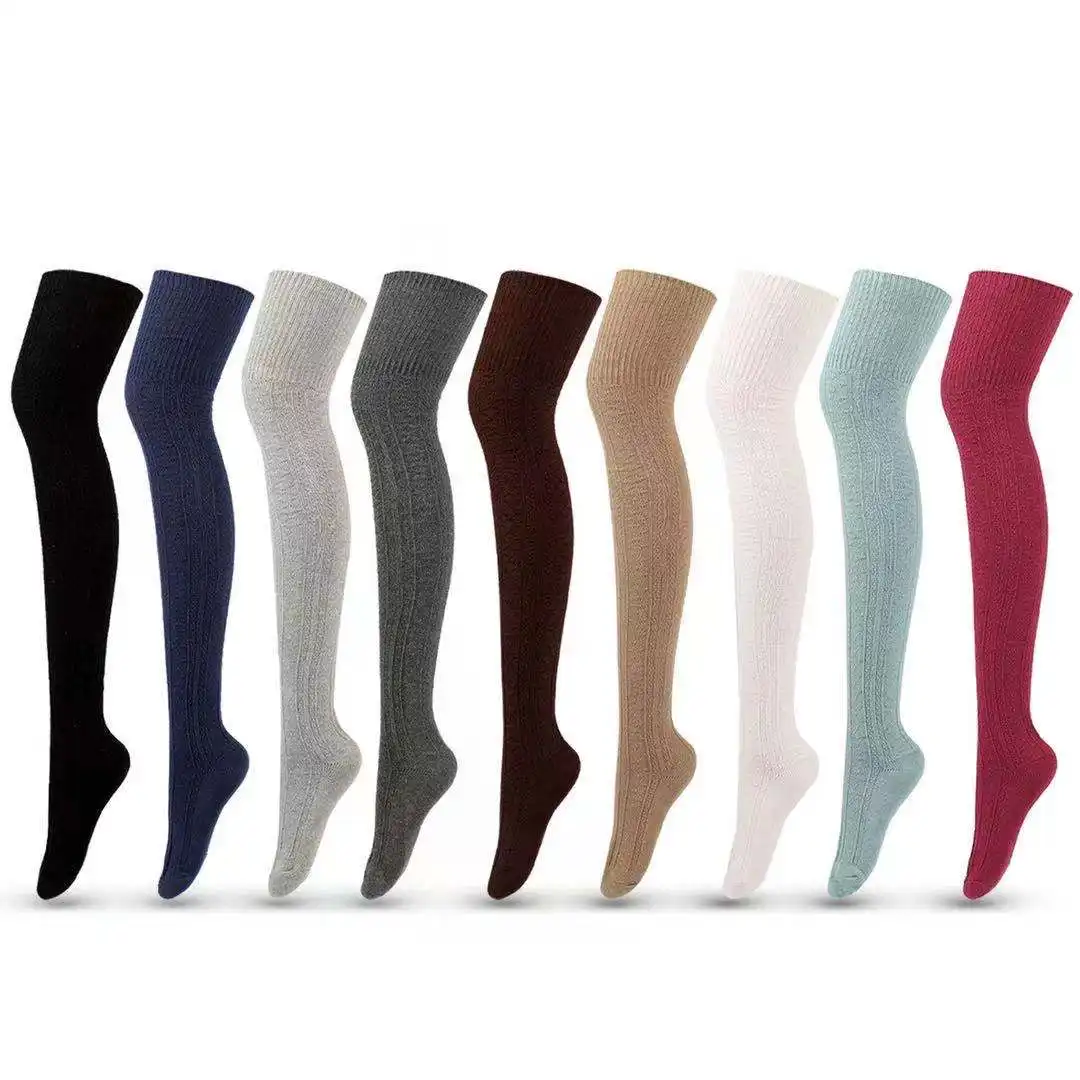 Xianghui Unisex Long Tube Copper Compression Sock Pain Relief Stockings 15-20 mmHg Nylon Sport Knee High Socks