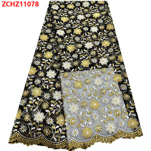 Tela <span class=keywords><strong>de</strong></span> Encaje Nigeriano con Cinta <span class=keywords><strong>de</strong></span> Plumas, Bordado <span class=keywords><strong>de</strong></span> Organza, Jacquard, Kente y Damasco <span class=keywords><strong>para</strong></span> <span class=keywords><strong>Vestidos</strong></span> <span class=keywords><strong>de</strong></span> <span class=keywords><strong>Fiesta</strong></span> y Boda - Product Image 3