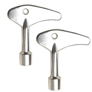 Clé triangulaire interne quatre-en-un transfrontalière pour ascenseur, compteur d'eau, vanne et armoire de commande électrique - Product Image 3