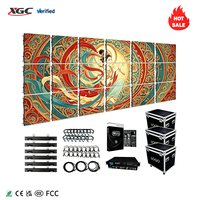 Écran LED mural, mur vidéo LED intérieur en aluminium moulé sous pression pour bureaux, auditoriums, salles de culte, projets permanents