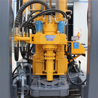 Foreuse de puits d'eau diesel haute performance 200m Prix de la machine de forage Foreuse d'eau Forage pour fermes 180m