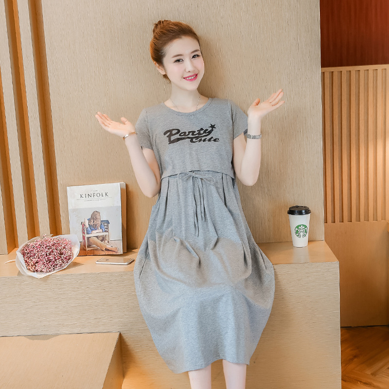 knee length dresses for ladies The Lottie Secret Nursing Mini Dress main image 1