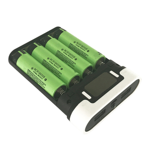 Dropshipping Dual USB della banca di potere di caso di 18650 Batteria SCATOLA del Caricatore FAI DA TE Banca di Potere 4X 18650 scatola del caricatore <span class=keywords><strong>con</strong></span> capacità di visualizzazione - Product Image 1