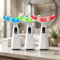 Appareil de beauté PVD 4 modes fonctionnels pour le cou et le visage, soin de la peau sûr et doux, qualité salon à domicile