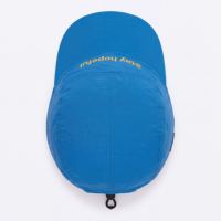 Casquette de baseball unisexe personnalisable en nylon à 5 panneaux avec logo et impression par transfert thermique pour usage décontracté en extérieur