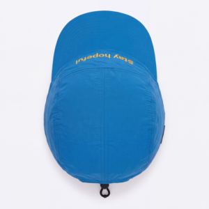 Casquette de baseball unisexe personnalisable en nylon à 5 panneaux avec logo et impression par transfert thermique pour usage décontracté en extérieur - Product Image 6