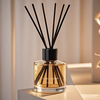 Coffrets Cadeaux de Luxe en Gros de Diffuseurs à Bâtonnets en Verre 500ml avec Huiles Essentielles, DIY, Longue Durée, Arôme Frais, Thème Vin, Boîte d'Arômes