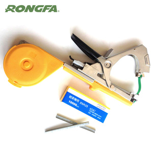 Buena máquina para atar plantas <span class=keywords><strong>de</strong></span> jardín, herramienta <span class=keywords><strong>de</strong></span> cinta adhesiva giratoria para encuadernación <span class=keywords><strong>de</strong></span> ramas para plantas, vides, uvas, frambuesas, tomates y verduras - Product Image 1