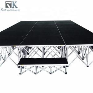 Escenario Portátil de Aluminio para Exteriores, de Gran Capacidad de Carga, Plataforma Plegable para Conciertos y Eventos - Product Image 3