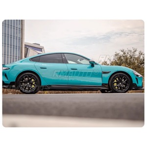 For Xiaomi SU7 Exterior Accessories <b>Car</b> Front Bumper Lip Splitter <b>Diffuser</b> Spoiler Bumper Guard Protector Bumper Apron Body Kit - Product Image 3