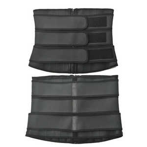 Venta al por mayor 100% Látex Desmontable Extraíble 3 Cinturones Correas s Colombianas <span class=keywords><strong>Reductor</strong></span> Slim Shaper Corsé Entrenador de Cintura - Product Image 5
