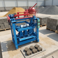 Kit de démarrage facile pour machine à fabriquer des briques, idéal pour une utilisation à petite échelle à la maison et à la ferme