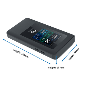 Routeur <span class=keywords><strong>WiFi</strong></span> de poche 5G avec chipset MT6877, <span class=keywords><strong>WiFi</strong></span> 6 AX3000, double bande, emplacement pour carte SIM, point d'accès pour les voyages internationaux - Product Image 5