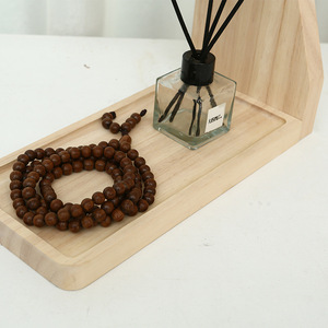 Soporte de Madera para Plantas, Estante de Madera Maciza Moderno para Escritorio, Soporte Interior para Plantas Hidropónicas con Tubos de Ensayo de Vidrio - Product Image 4