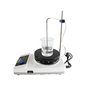 جهاز تقليب كهربائي مغناطيسي بطاقة كبيرة مع لوح تسخين للمختبر - Product Image 3