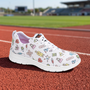 Calzado de trabajo hecho en España con suela compuesta Zapato DE TRABAJO unisex estampado antibacteriano y ultraligero para el cuidado de la salud - Product Image 3