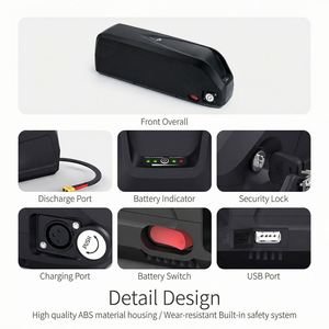 Batería Hailong para Bicicleta Eléctrica de 36V 20.8Ah con Celdas 10s4p de 5200mAh, BMS de 25A y Conector Big Warhead de 3A para Bicicleta de Montaña con Neumáticos Anchos (Stock en el Reino Unido) - Product Image 4