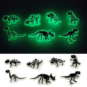 Charm per <span class=keywords><strong>Scarpe</strong></span> 3D a Forma di Osso di Dinosauro Luminosi al Buio, Decorazioni per Zoccoli, Accessori Personalizzati Fai-da-Te per Sandali, Regalo per Bambini - Product Image 3
