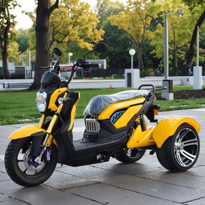 60V 1000W Powerful Electric Tricycle Scooter Open Body 3-Wheel Trike 50-60km/h <strong>2</strong> <strong>Passengers</strong> - Product Image 2