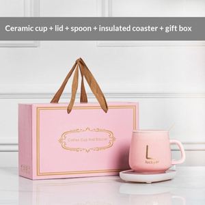 Business Home Control Smart Ceramic Constant Temperature Mug Set 55 Degree Thermostat Cup Gift Set with UV Printing Custom Logo - Product Image 3
