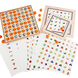 Giáo dục phát triển trí thông minh tư duy logic gỗ bộ nhớ trò chơi trẻ em trò chơi não - Product Image 3