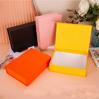 Boîte à bijoux élégante en carton Scatola Regalo, taille et couleur personnalisées, boîte coulissante pour boutique, étui cadeau rigide haut de gamme