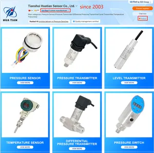 Huatian CYB4211 Pressure Transmitter China I2c Industrial Absolute Liquid 4-20ma Pressure Transmitter With Piezoresistive