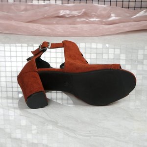 Chaussures Femme - Sandales élégantes à bout carré avec semelle souple et matériaux de haute qualité - Product Image 4