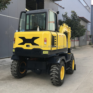 China Wheel <b>Excavator</b> <b>Machine</b> 4 Ton for Sale - Product Image 5