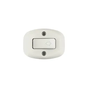 Boîte de 10 unités de commutateur de sonnette monté en surface filaire et sans fil pour les applications d'hôtel en plein air - Product Image 1