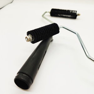 Industrial DIY OEM Customized Stainless Steel Rod Adjustable Frames Quick Release <b>Spiked</b> Bristle Paint <b>Rollers</b> - Product Image 6