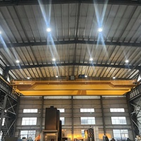 Pont roulant motorisé PLC Wanlong NC, moment de levage 62,5T, hauteur de levage 18m, portée 22,5m, matériau Q345B, cabine + télécommande