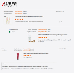 Auber Envases Cosméticos, Tubos y Botellas para Productos de Belleza y Cuidado de la Piel OEM ODM - Product Image 6
