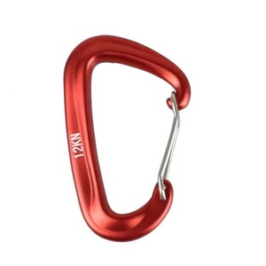 Mosqueton d'escalade en aluminium marin 7075 12KN, pour le <span class=keywords><strong>camping</strong></span>, le porte-clés, <span class=keywords><strong>les</strong></span> crochets à ressort, <span class=keywords><strong>les</strong></span> crochets à pression, la quincaillerie nautique - Product Image 1